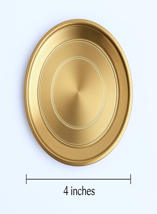VIKITSU Premium Brass for Puja - Handcrafted (4 Inch) - Image 3