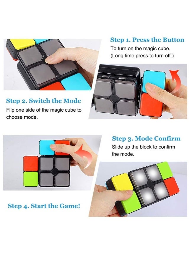 Gifts for 6 7 8 9 10 11 12 Year Old Boys Girls Magic Speed 4 Modes Music Electronic Toy for Age 6 7 8 9 10 11 12 Boys Girls Puzzle Game Kids Birthday Gifts Educational Toys for Children - Image 5