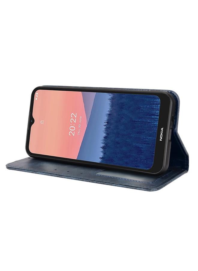 S-TOP Case For Nokia C21 Magnetic Buckle Retro Crazy Horse Leather Phone Case - Image 5
