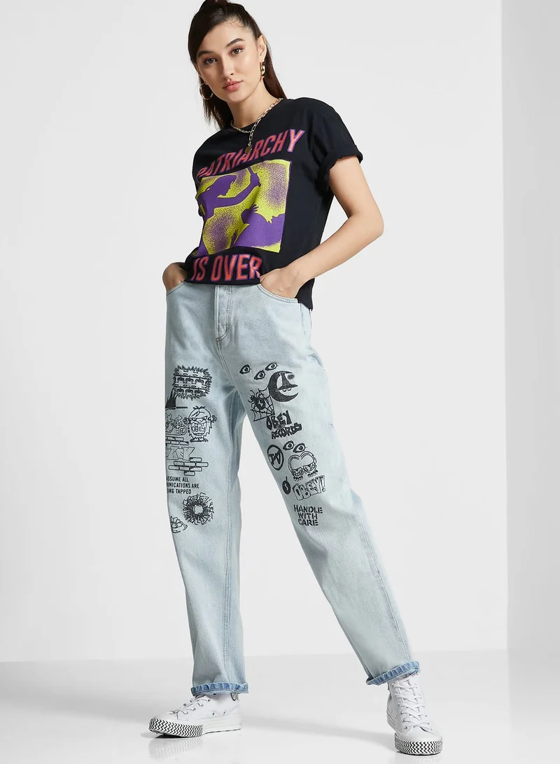 OBEY Sophie Denim Jeans