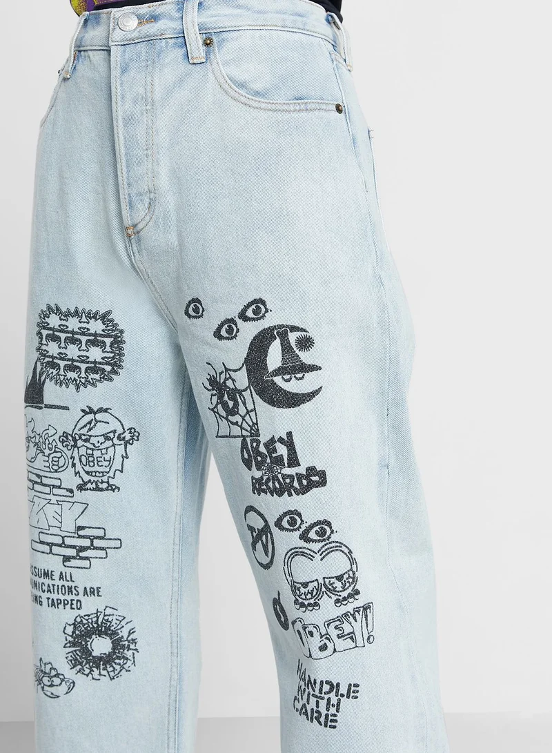 OBEY Sophie Denim Jeans