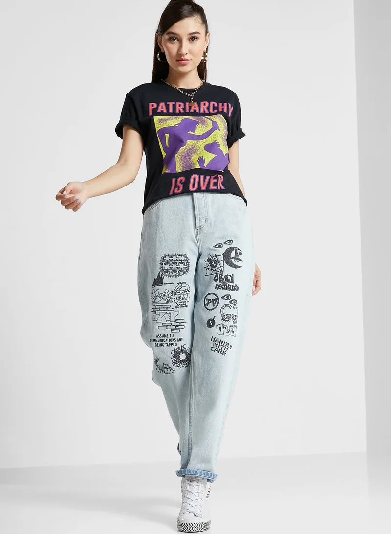 OBEY Sophie Denim Jeans