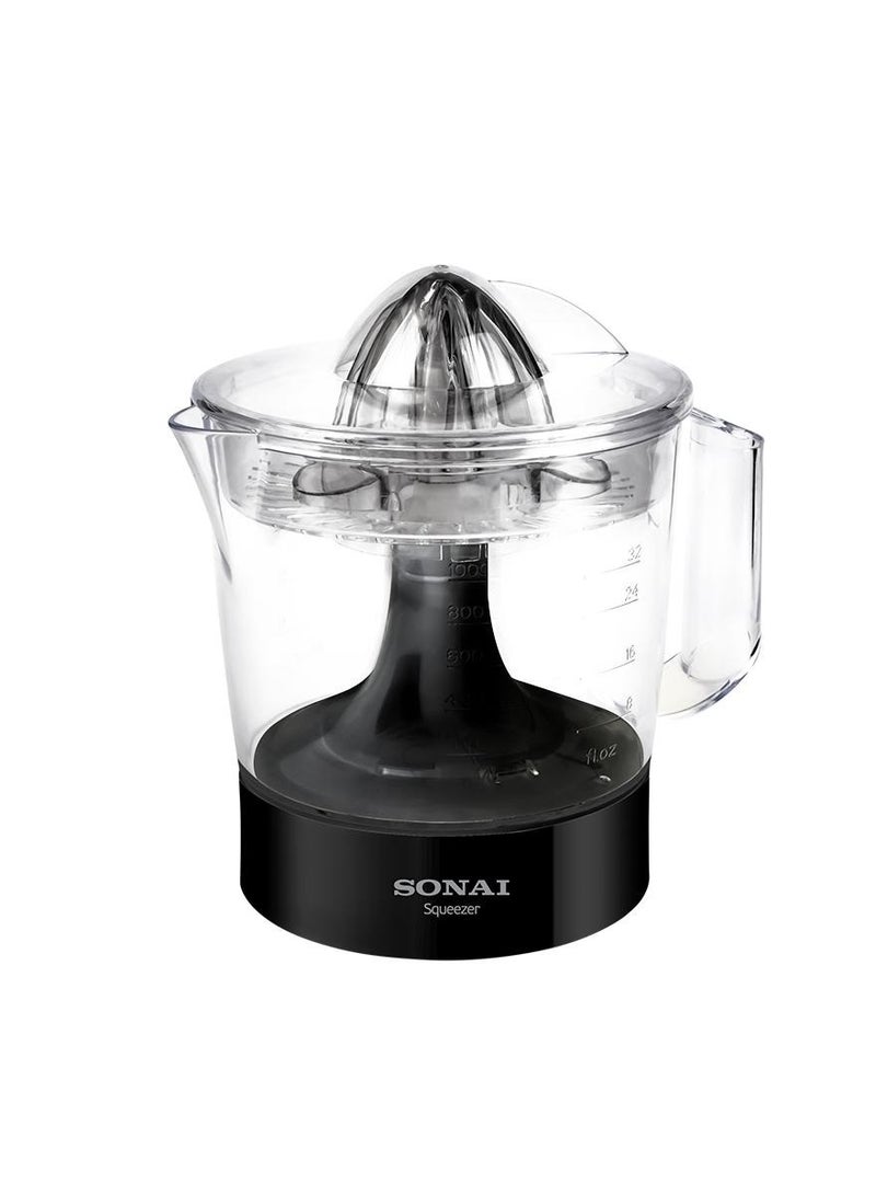 سوناي عصارة موالح سوناي 30 وات - أسود اللون MAR-755BL