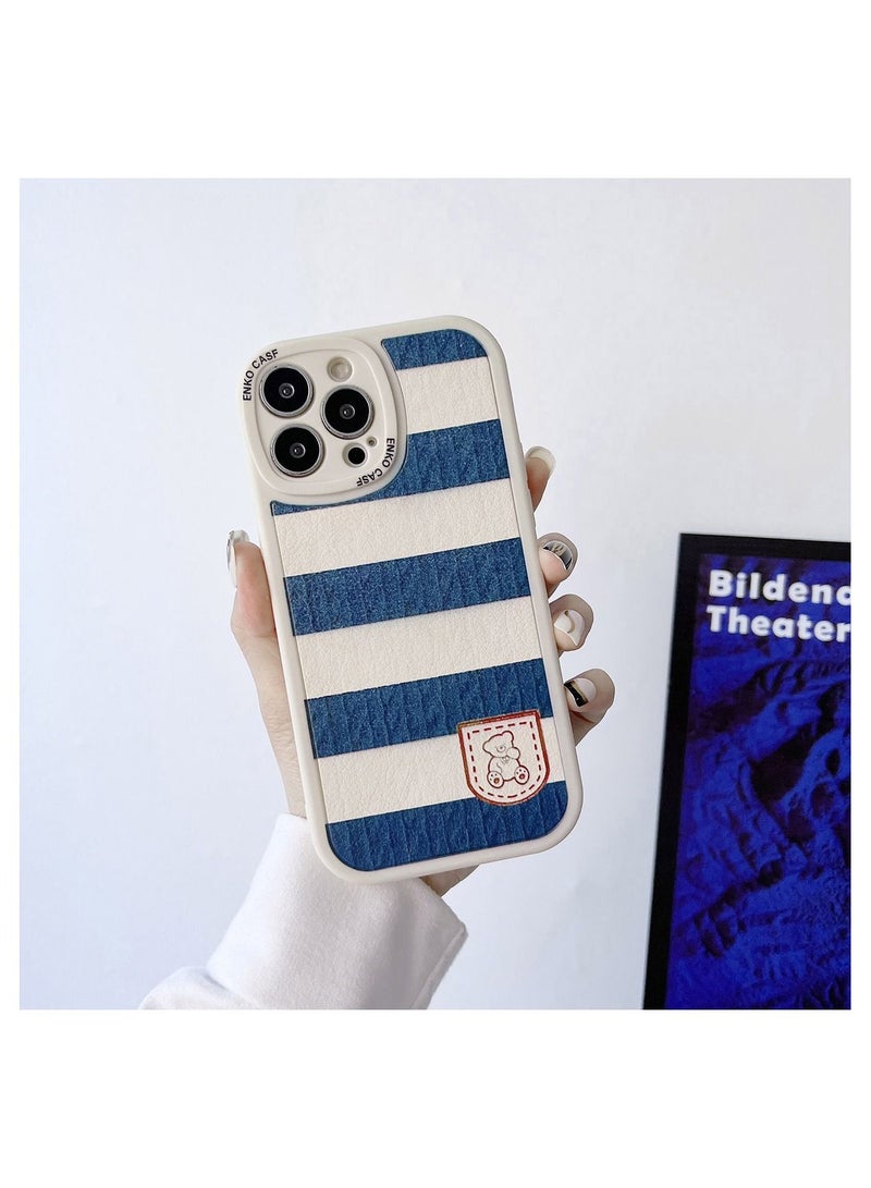 Loquat Back Cover Printed Leather Protective Mobile Phone Case for iPhone