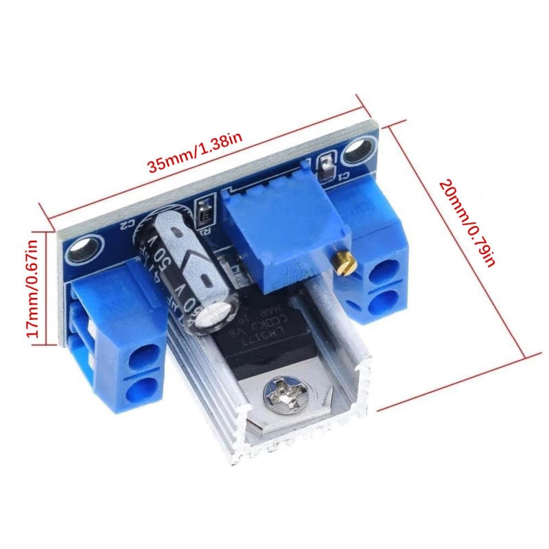 Adjustable Voltage Regulator Module 4 2V To 40V Input 1 2V To 37V Output 2pc - Image 4