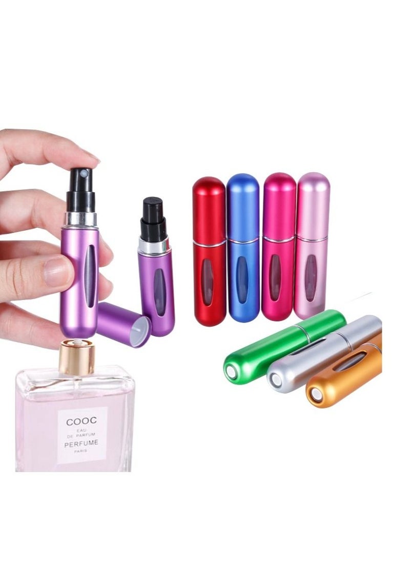 Y&D - 5Pcs 5ml mini bottle refillable perfume spray with scent pump empty cosmetic containers portable atomizer - Image 1