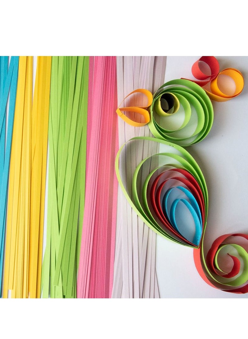 Generic - Random Color Origami Paper Quiling Strips - Image 1