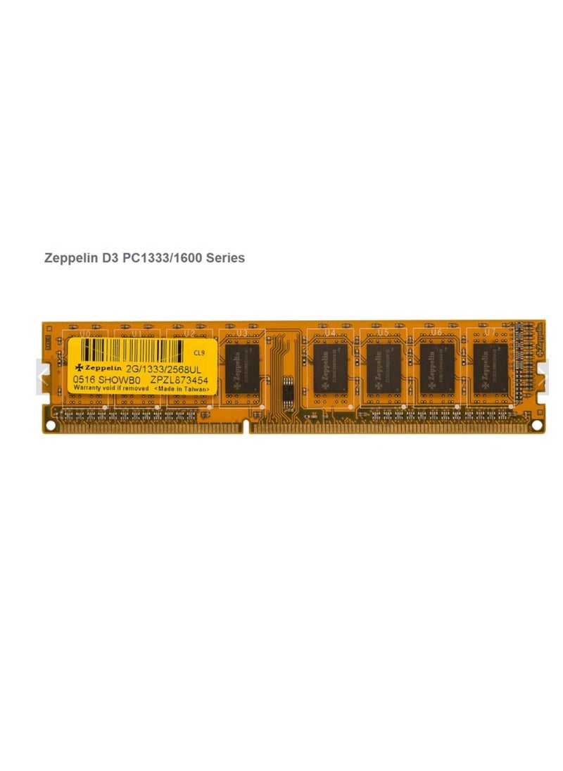 Zeppelin DESKTOP DDR3 8GB PC1333MHz.  - Image 1