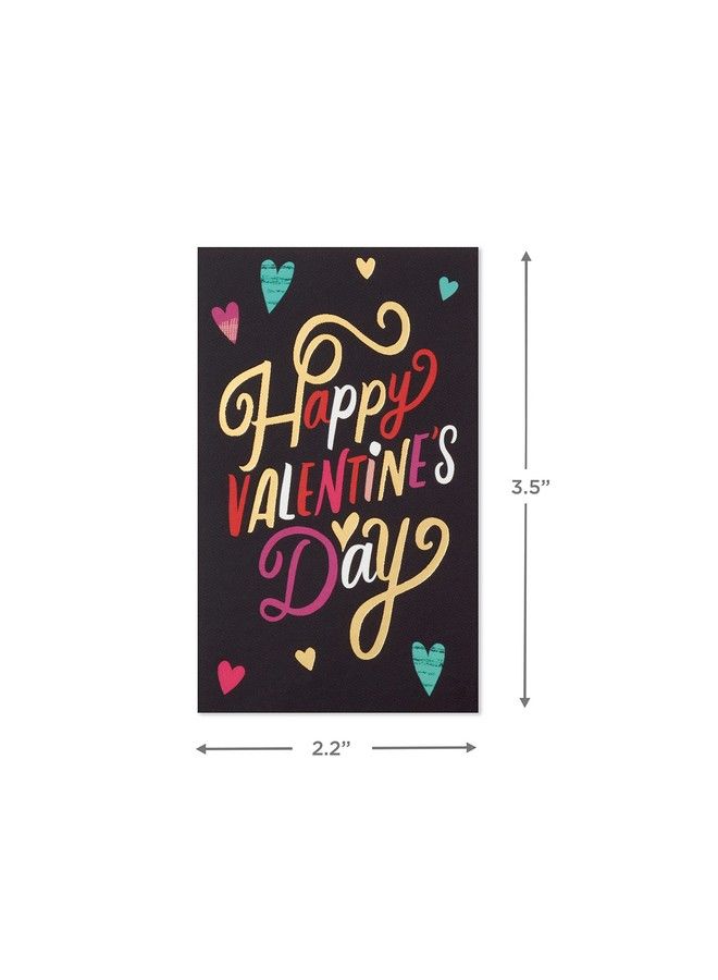 Hallmark Kids Mini Valentines Day Cards Assortment 18 Classroom Cards With Envelopes (Gold Foil Happy Hearts) - Image 5