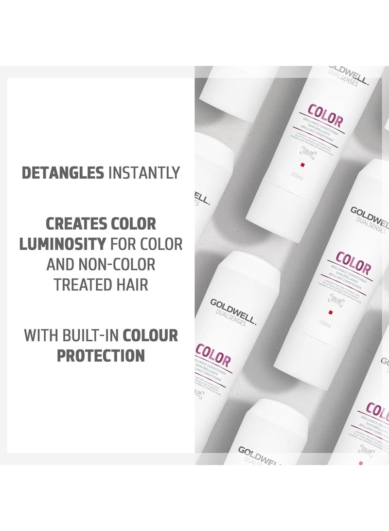 Goldwell Dualsenses Color Brilliance Conditioner for Fine to Normal Hair 200 ml - Image 5