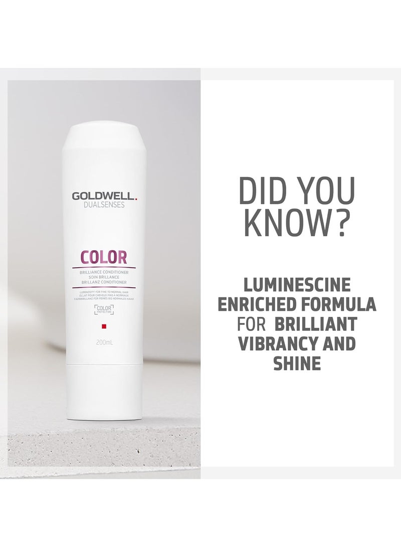 Goldwell Dualsenses Color Brilliance Conditioner for Fine to Normal Hair 200 ml - Image 2