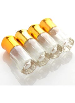 SYOSI 10 Pcs Glasses Roll on Bottles Refillable Empty Perfume Bottle Travel Essential Oil Roller Bottles Perfumes Bottles Container 3 ml Random Color  - Image 5