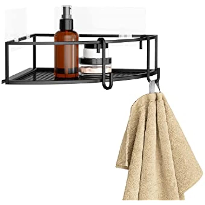 UMBRA Cubiko Shower Bin Caddy Set Black - Image 4