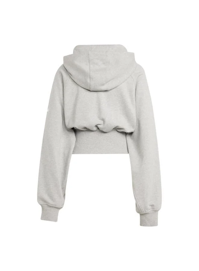 اديداس adidas by Stella McCartney Cropped Hoodie