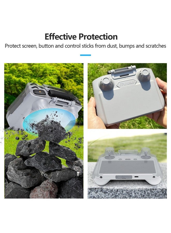 FPVtosky FPVtosky 3-IN-1 Mini 4 Pro RC 2 Sun Hood protective Cover + 2 Screen Protector + Lanyard Bundle, Fits DJI Mini 4 Pro/Air 3 RC2 Remote Controller, DJI RC 2 Accessories - Image 5