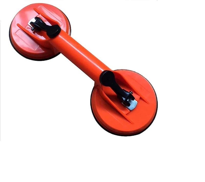 RGkJAS Vacuum Suction Cup Glass Lifter for Glass Tiles Mirror Granite Lifting Dent Remover Gripper 2 Cup Brand A to Z Glass - Image 1