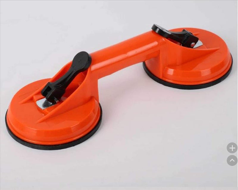RGkJAS Vacuum Suction Cup Glass Lifter for Glass Tiles Mirror Granite Lifting Dent Remover Gripper 2 Cup Brand A to Z Glass - Image 3