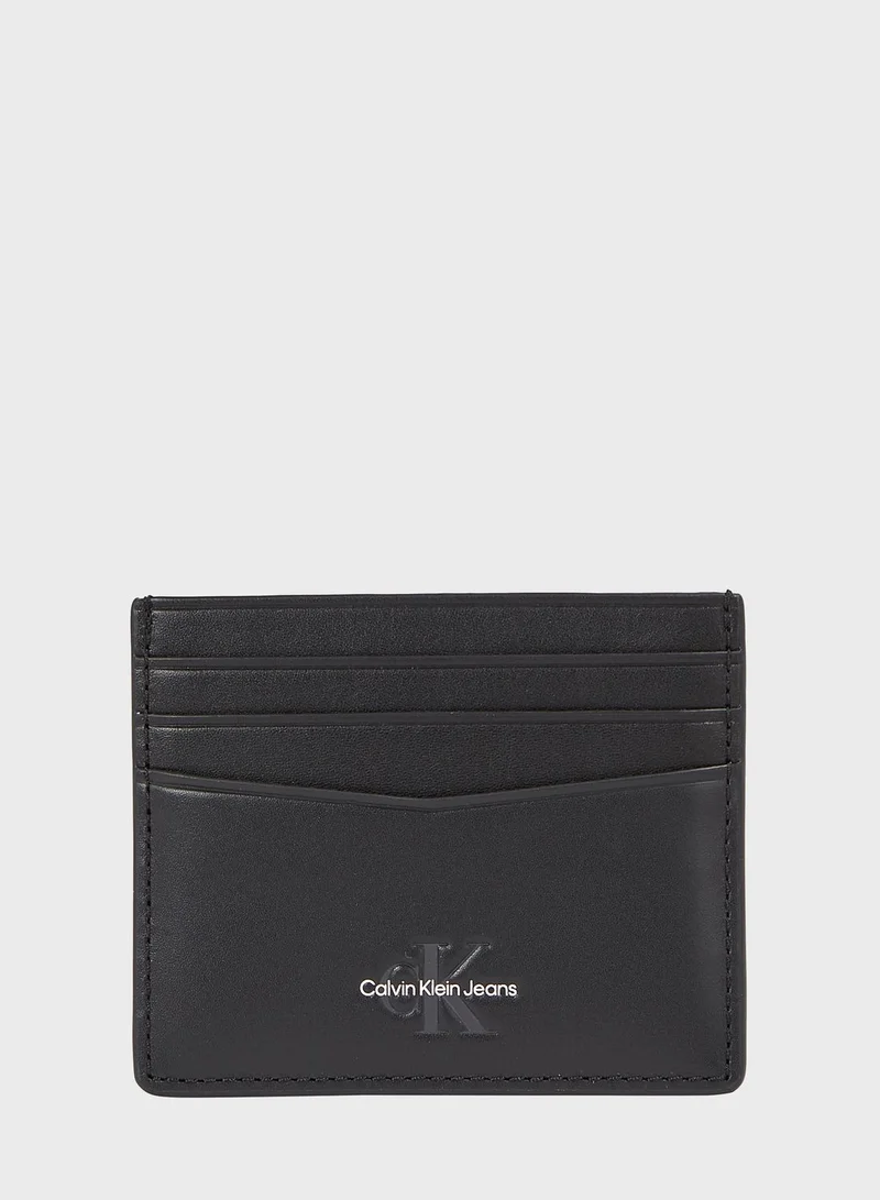 Calvin Klein Jeans Monogram Soft Card Holder