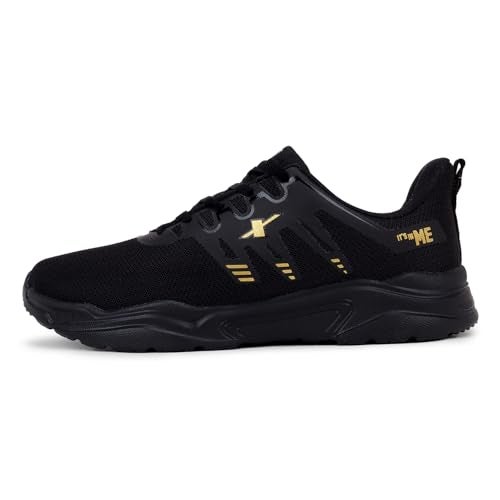 SPARX SM 1034 Black Gold Sports Shoes for Men - Image 4