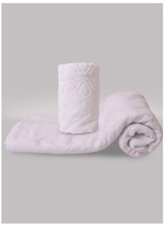 FULL JOY Ihram 2-Piece Hajj And Umrah Religious Cloth For Men , White  - Image 3
