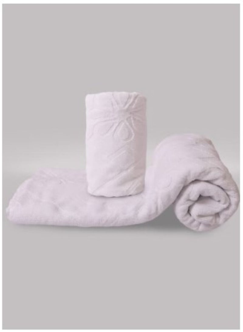 FULL JOY Ihram 2-Piece Hajj And Umrah Religious Cloth For Men , White - Image 3