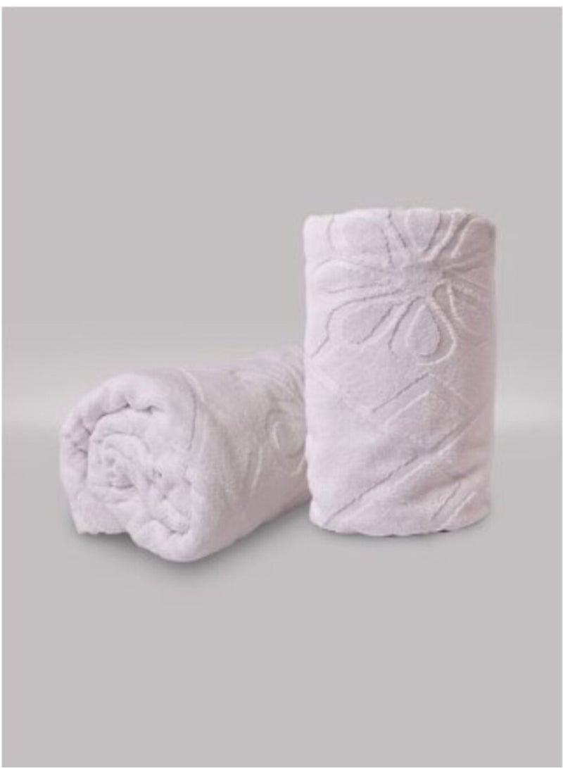 FULL JOY Ihram 2-Piece Hajj And Umrah Religious Cloth For Men , White - Image 2