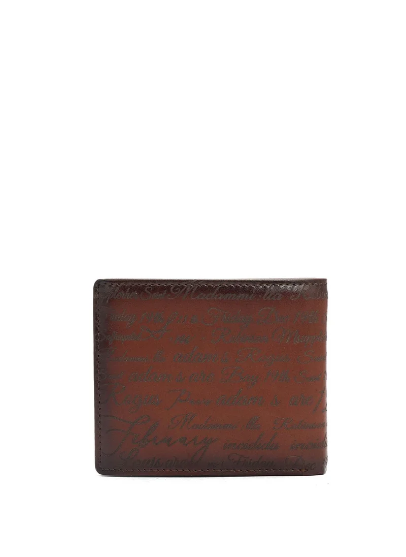 Da Milano  Genuine Leather Brown Mens Wallet for Men | Best Price UAE