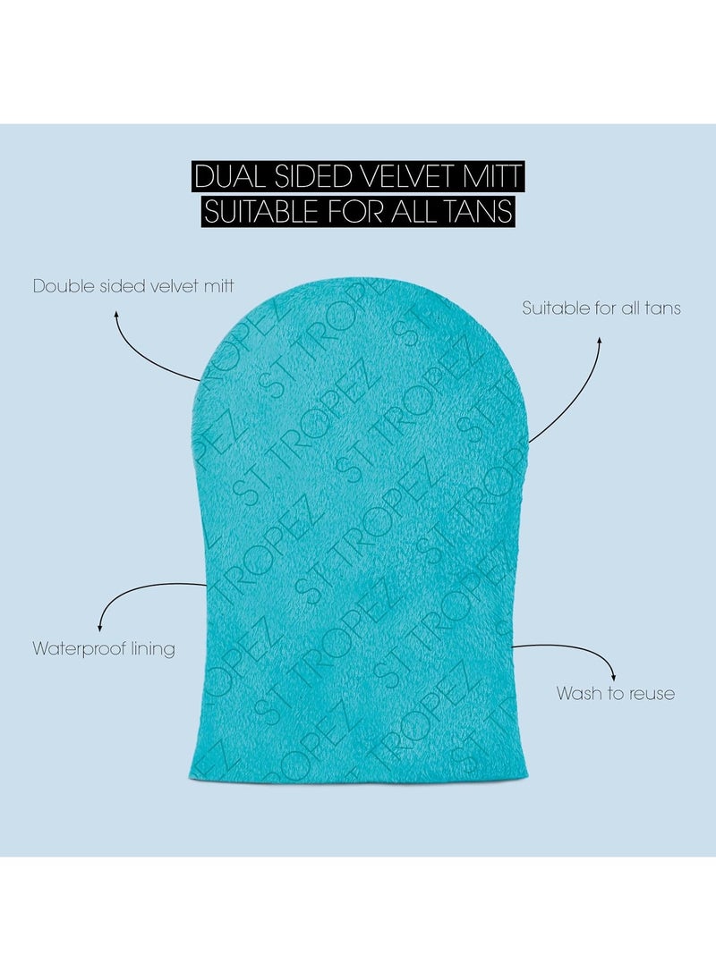 ST.TROPEZ St. Tropez Luxe Velvet Double-Sided Mitt, Glove, disposable  - Image 2