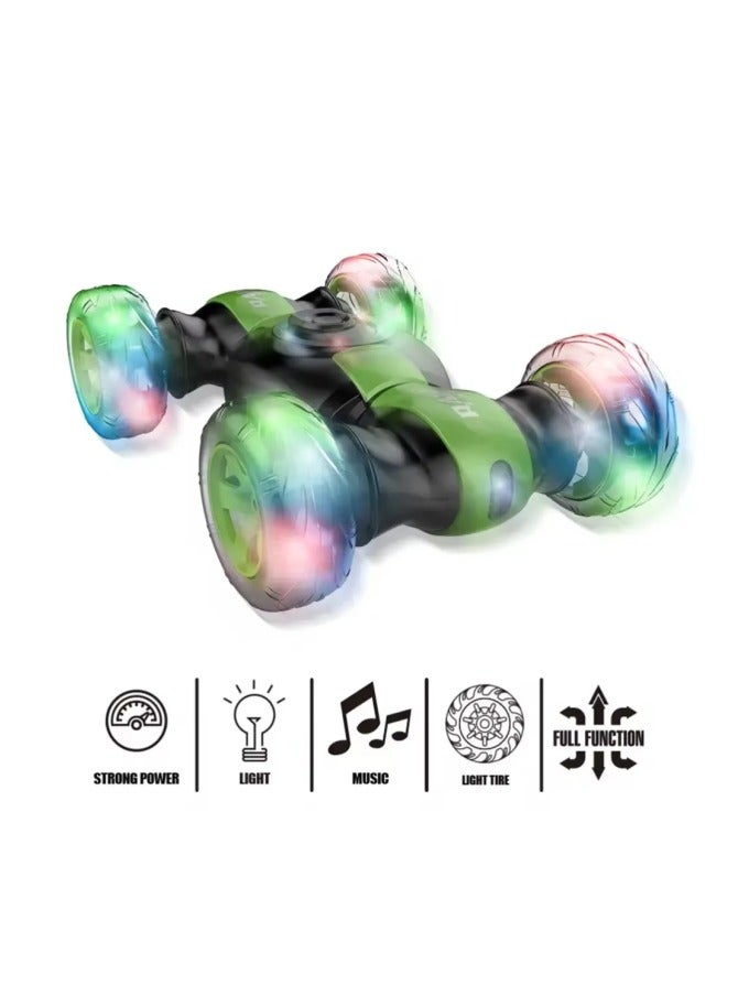 Toy Box RC Stunt Car Remote Control Car RC Watch Gesture Sensor Spray Emission Toy Car  - Image 2