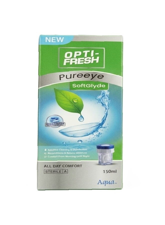 Pureeye SoftGlyde Solution For Contact Lenses, Contact Lenses Solution 150ml