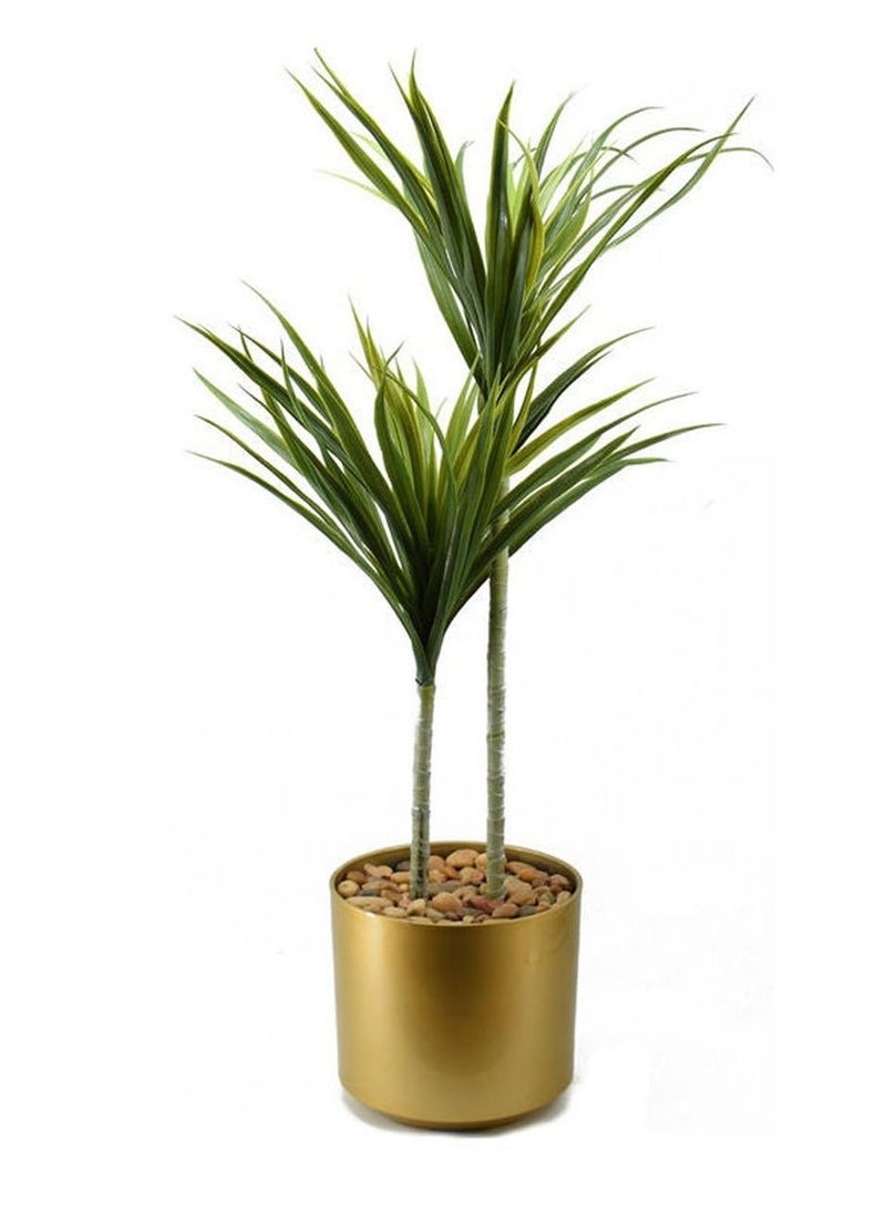 co arma - Artificial aloe vera tree with two symmetrical branches, 130 cm high - Image 1