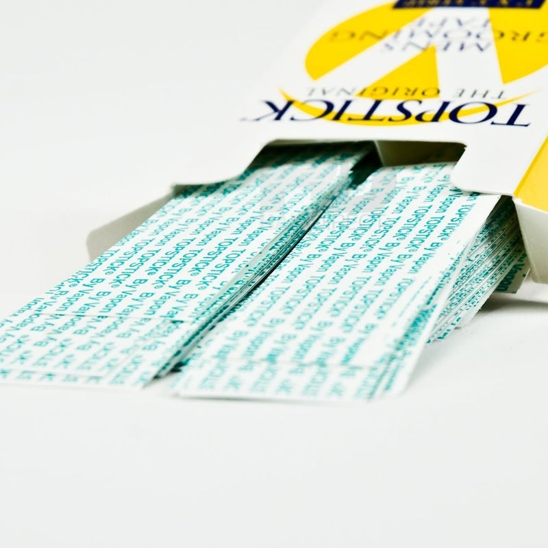 Vapon Topstick 1" X 3" - 50 Strips in each box (2 boxes) Hypo-Allergenic All Purpose Clear Double Tape - Image 2