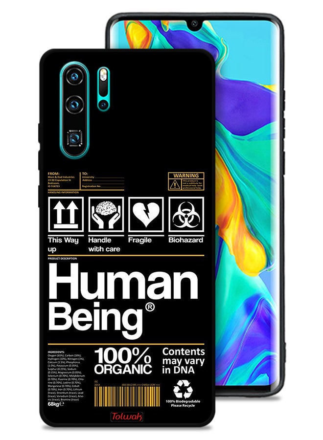 Tolwak غطاء واقي لهاتف هواوي P30 برو مع ملصق إنسان - Image 1