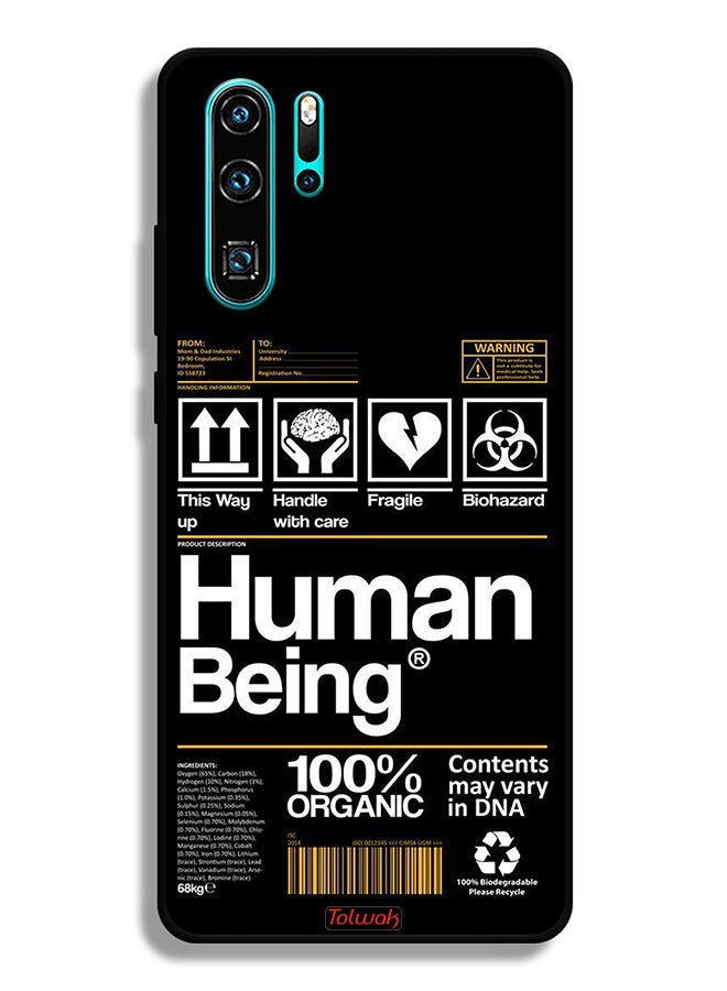 Tolwak غطاء واقي لهاتف هواوي P30 برو مع ملصق إنسان - Image 2