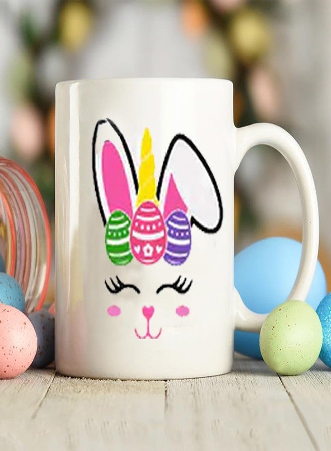iMagitek 40 Pieces Bunny Face Stickers for Crafts Easter Vinyl Bunny Face Decals for Glass Water Bottles Cup Window Wall Easter Decorations - Image 3