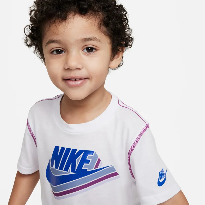 Nike Kids' Sportswear Reimagine T-Shirt and Shorts Set