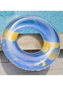 Goolsky 1pc PVC Inflatable Swimming Ring - Perfect For Pool Parties & Outdoor Fun(90#)  - Image 1