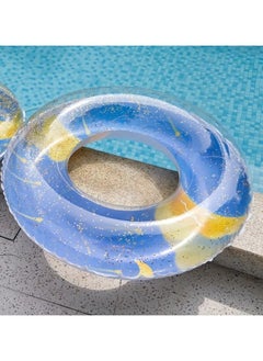 Goolsky 1pc PVC Inflatable Swimming Ring - Perfect For Pool Parties & Outdoor Fun(90#)  - Image 4