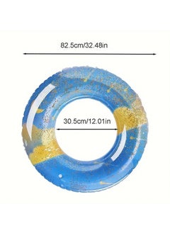 Goolsky 1pc PVC Inflatable Swimming Ring - Perfect For Pool Parties & Outdoor Fun(90#)  - Image 5