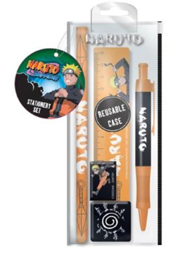 بيراميد Orange Printed Stationery Set Anime