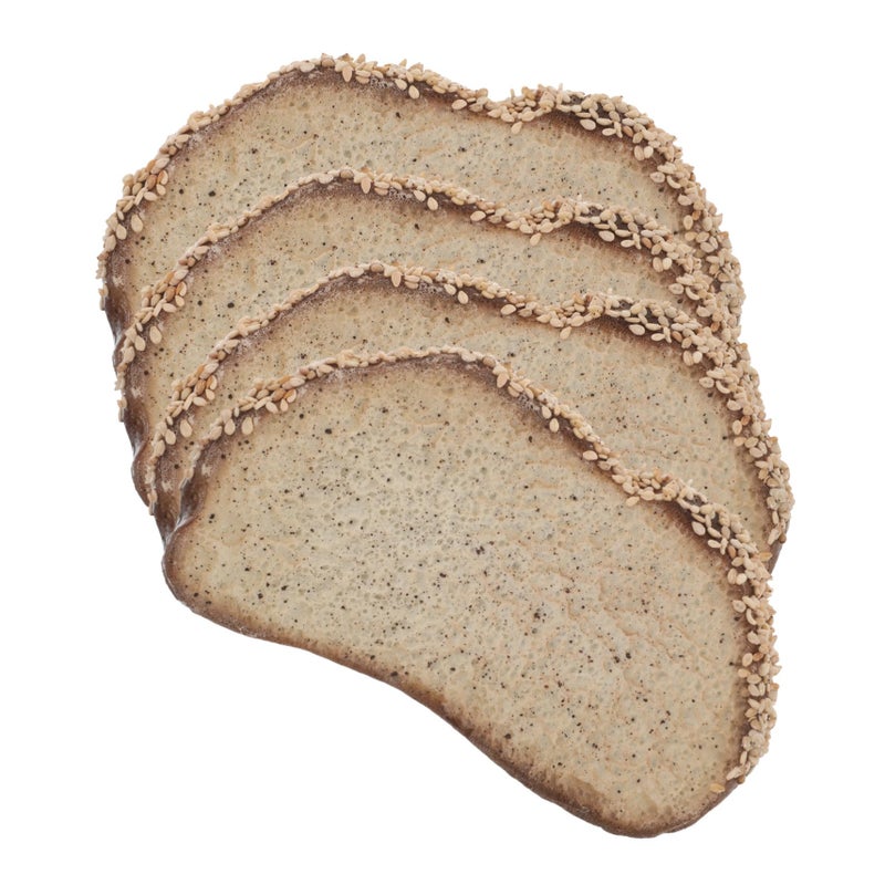 Realistic Faux Toast Slices 4 Piece Set For Kitchen Display And Food Photography - Image 2