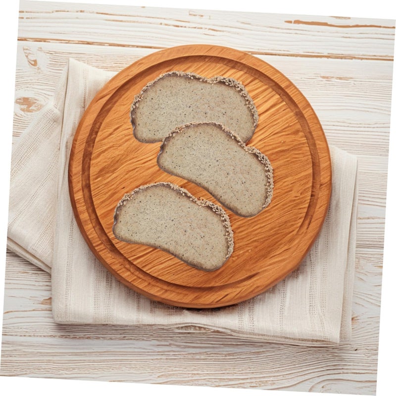 Realistic Faux Toast Slices 4 Piece Set For Kitchen Display And Food Photography - Image 5