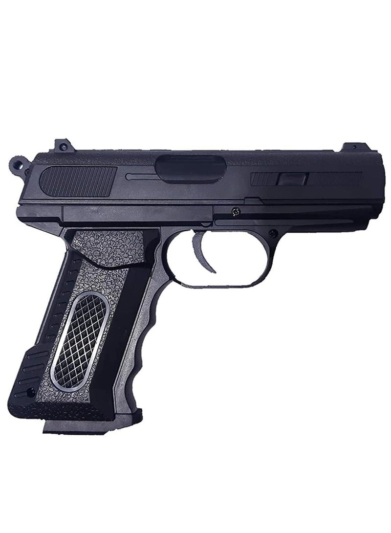 M-11 Pistol Gun Plastic Toy Gun with 10 Round Reload and 6 mm BB Bullets for Kids PUBG Hand Gun Toy – Black Color  - Image 3