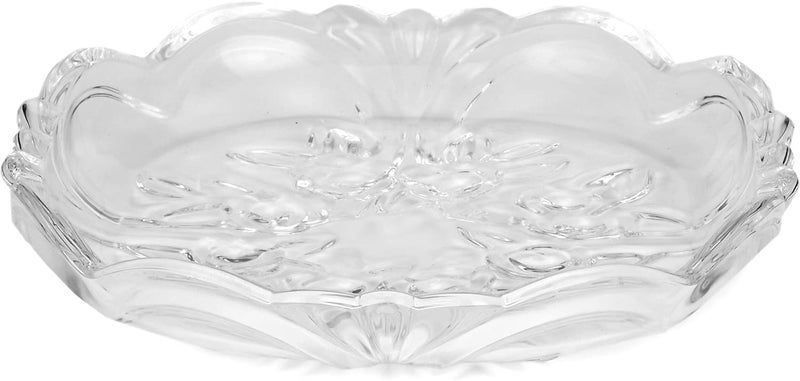 AFAST Stylish Transparent Plate for Dinner, Lunch, Snacks, Fruits Serving, 17 X 17 X 3 CM, Pack of 12 - Image 5