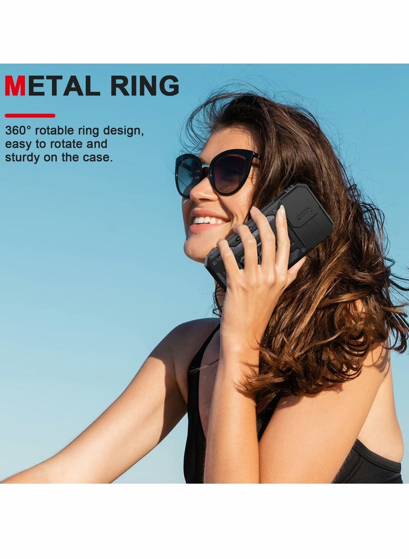 Barakah Case for iPhone 14 Pro Max Case with Camera Cover, Cover with Screen Protector Heavy Dut Protective Phone Case with Kickstand for Apple iPhone 14 Pro Max - Image 3