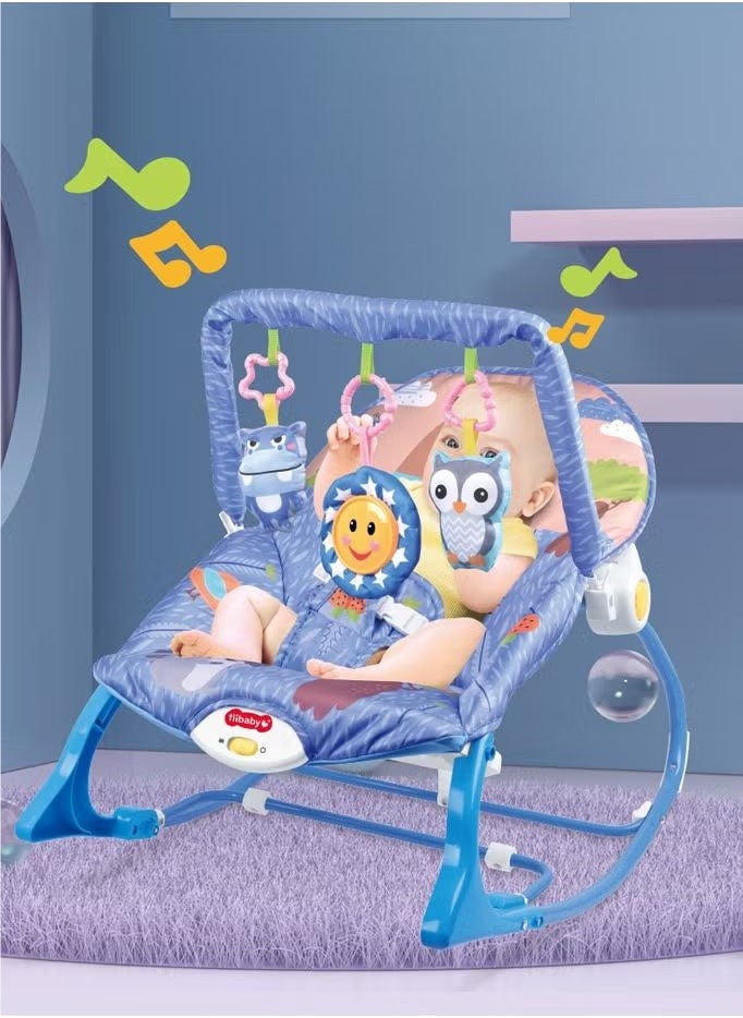 Baby rocking chair baby multifunctional music vibration shaker lightweight foldable children's rocking chair coax baby recliner-blue - pzsku/Z80B9B3996C636843D482Z/45/_/1730887464/856864a8-3968-41c5-9f14-486944c80168