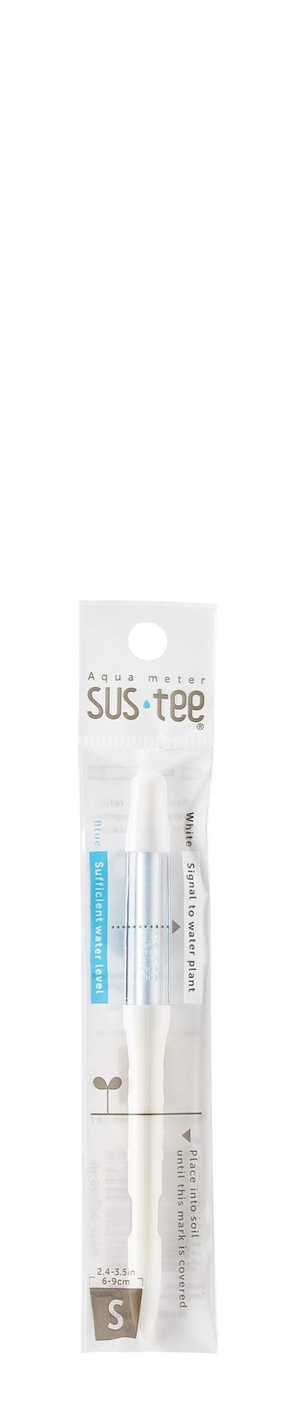 Sustee Aquameter, White, Small - Plant Soil Moisture Sensor - Best for Potted Plants - Refillable Style - Image 2