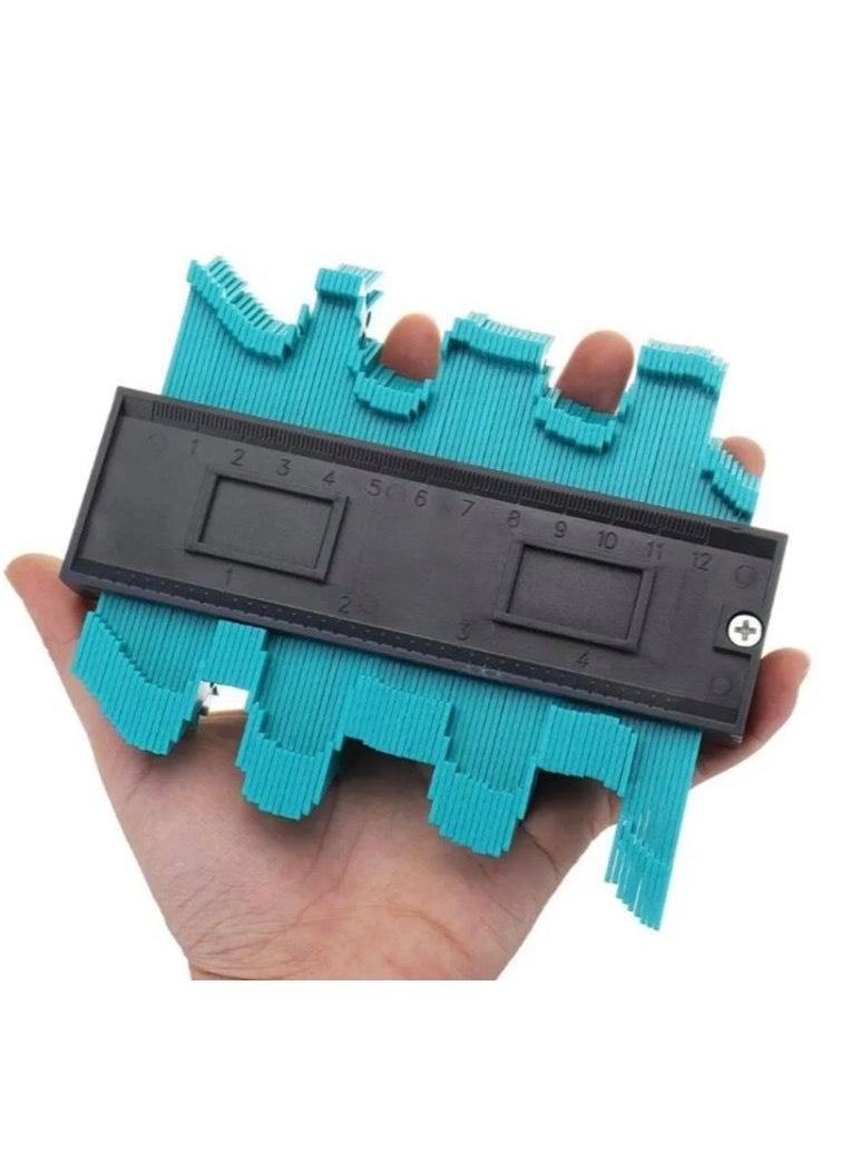 Generic - Shape Contour Gauge Duplicator Profile Measuring Tool Contour Duplication Gauge Contour Template Plastic Contour Copy Duplicator - Image 1