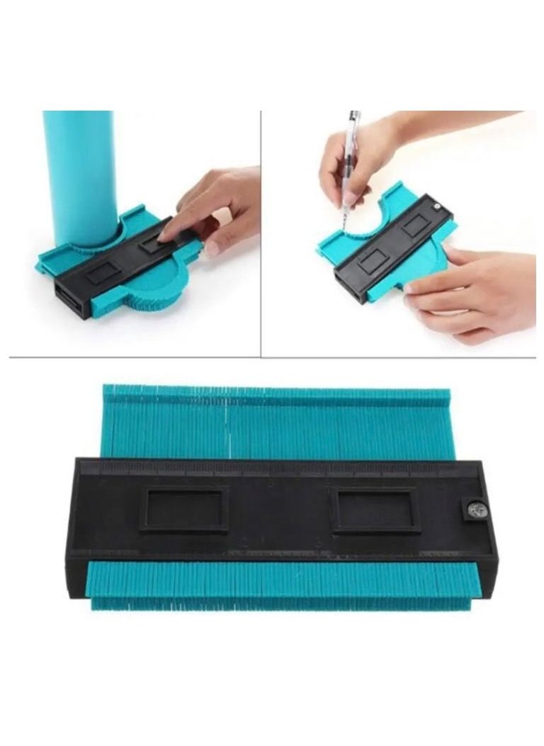 Generic - Shape Contour Gauge Duplicator Profile Measuring Tool Contour Duplication Gauge Contour Template Plastic Contour Copy Duplicator - Image 1
