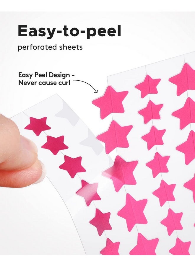 LitBear LitBear Acne Patch Pimple Patch, Colorful Star Hydrocolloid Acne Patches For Face, Cute Zit Patch Acne Sticker Spot Pimple Patches for Face, Tea Tree Oil + Centella (112 Count)  - Image 2